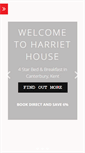 Mobile Screenshot of harriethouse.co.uk